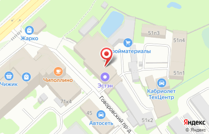 Торговый дом Стройматериалы на улице Ленинградской на карте
