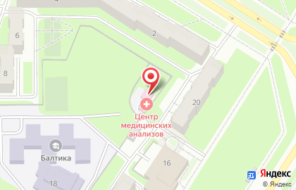 Шавуха по-питерски на карте
