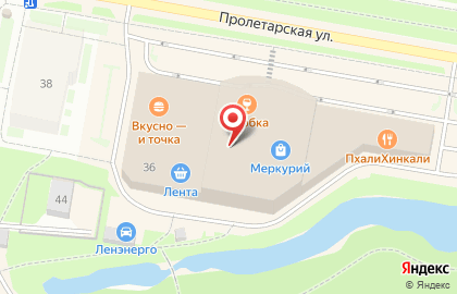 Детская школа математики и программирования Алгоритмика на Пролетарской улице на карте