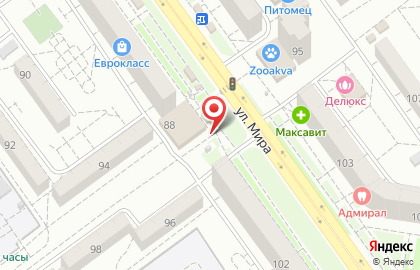 Салон-парикмахерская Шарм в Волжском, на улице Мира, 88 на карте