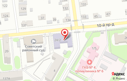Центр профориентации и развития Перспектива в 10-м проезде на карте