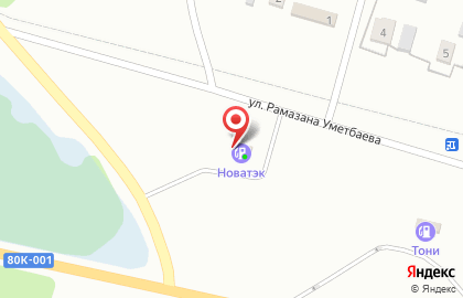 Новатэк-азк в Уфе на карте