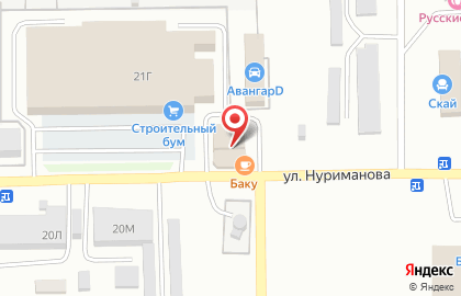 Автомойка в Уфе на карте