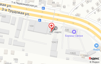 Завод Evro-Профиль на 3-ей Трудовой улице на карте
