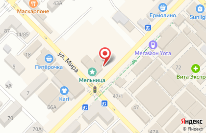 Супермаркет Люкс на Зои Космодемьянской на карте