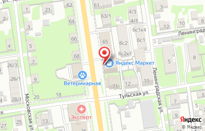 Юридическая фирма Правовой стандарт в Советском районе на карте