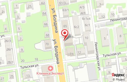 Алгоритм в Советском районе на карте