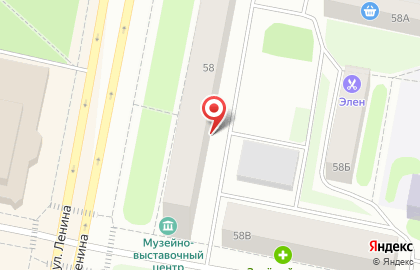 Магазин спецодежды Техноавиа на улице Ленина на карте