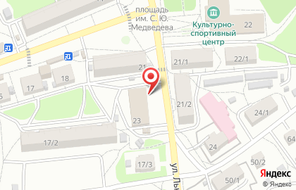 Компания Глобус на улице Льнокомбинат на карте