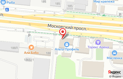 Гипермаркет бытовой техники Технобаза на Московском проспекте на карте