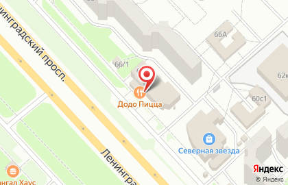 Салон красоты MIX на Ленинградском проспекте на карте