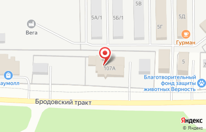 Мебельная фабрика Гермес на улице Героев Хасана на карте