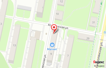 Салон-парикмахерская Прелесть в Свердловском районе на карте