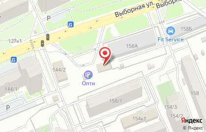 Сибавтосервис в Октябрьском районе на карте
