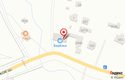 Алвер на Приморском шоссе на карте