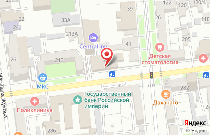 Баня Бытсервис на улице Ленина на карте
