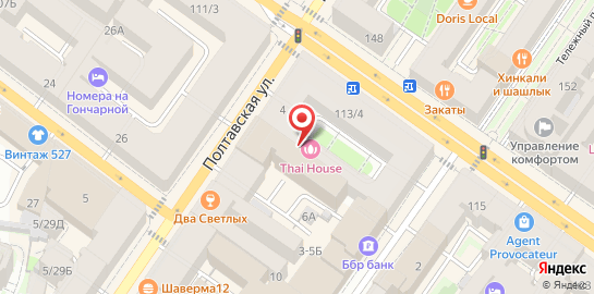Спа-салон Thaihouse на метро восстания на карте