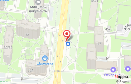 Киоск по продаже цветов в Великом Новгороде на карте