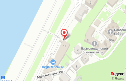 Сервис заказа легкового транспорта Максим в Нижегородском районе на карте