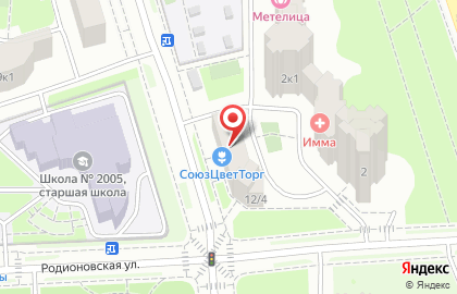 Туристическое агентство TUI на улице Соловьиная Роща на карте