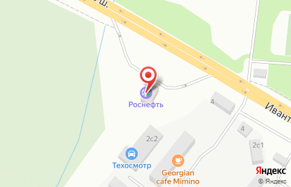Технический центр Роснефть в Ивантеевке на карте