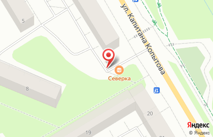 Киоск овощей и фруктов в Мурманске на карте