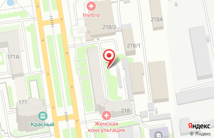 Аптека.ру в Заельцовском районе на карте