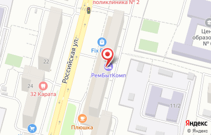 Байрам на Российской улице на карте