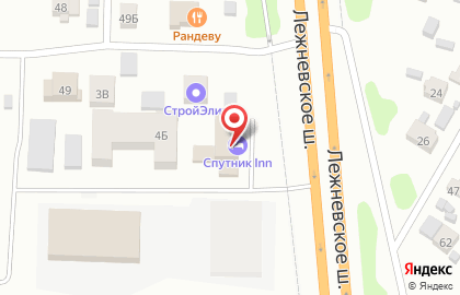 Мини-отель Спутник на карте