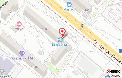 Магазин морепродуктов МореДома в Волгограде на карте