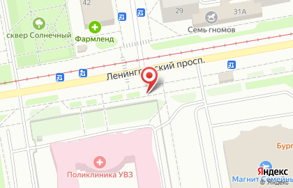 Киоск кондитерских изделий на Ленинградском проспекте на карте