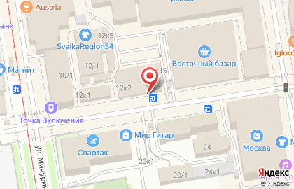 Бар Grill House в Заельцовском районе на карте