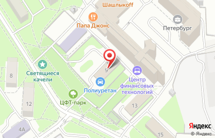Производственно-торговая фирма ПОЛИУРЕТАН на улице Мусы Джалиля на карте