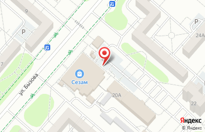 Автостоянка в Казани на карте