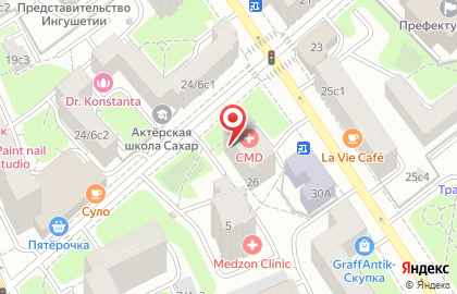 Зоомагазин на Воронцовской улице на карте
