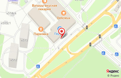 Универсам Верный в Москве на карте