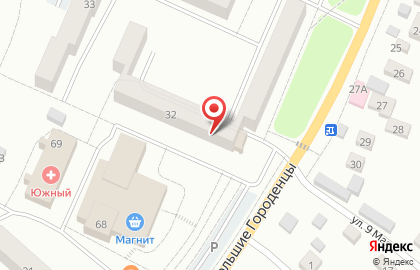 Магазин рыболовных товаров Рыбачок на Южной улице на карте