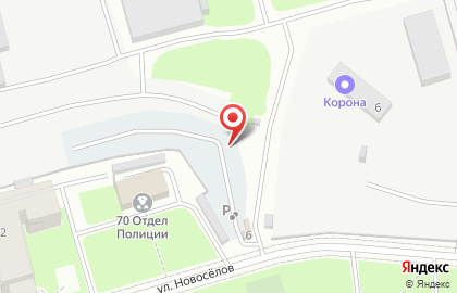 Автостоянка Корт на карте