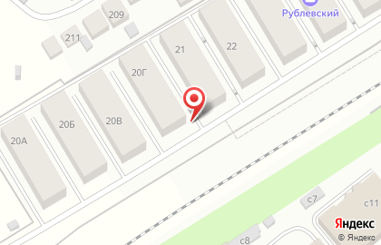 Рублевский, ООО Бозиева на карте