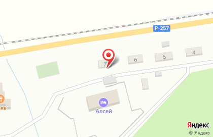 Загородный отель АЛСЕЙ на карте