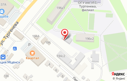 Торговая компания Гидравлика на улице Тургенева на карте
