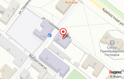 Детский сад №4 в Санкт-Петербурге на карте