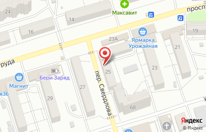 Салон цветов Магнолия в Коминтерновском районе на карте