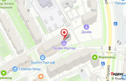 Частный детский сад Малыш на улице Галии Кайбицкой на карте