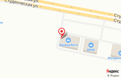 Автокласс на Студенческой улице на карте