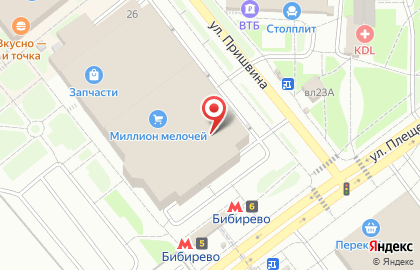 ЕвроДом в Бибирево на карте