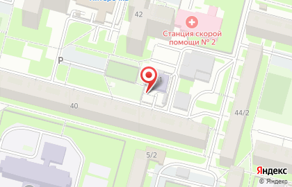 Магазин фруктов и овощей на Комсомольском проспекте на карте