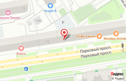 Федеральная сеть агентств недвижимости Смени Кварти.ру на Парковом проспекте на карте