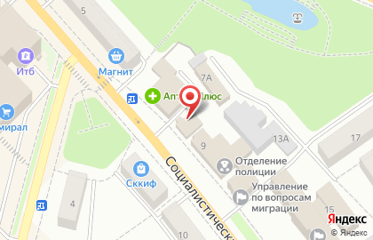 Управление вневедомственной охраны Войск Национальной Гвардии Российской Федерации по Ивановской области на карте
