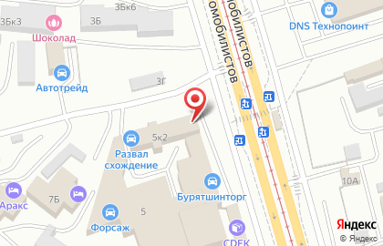 Станция Масленка в Железнодорожном районе на карте
